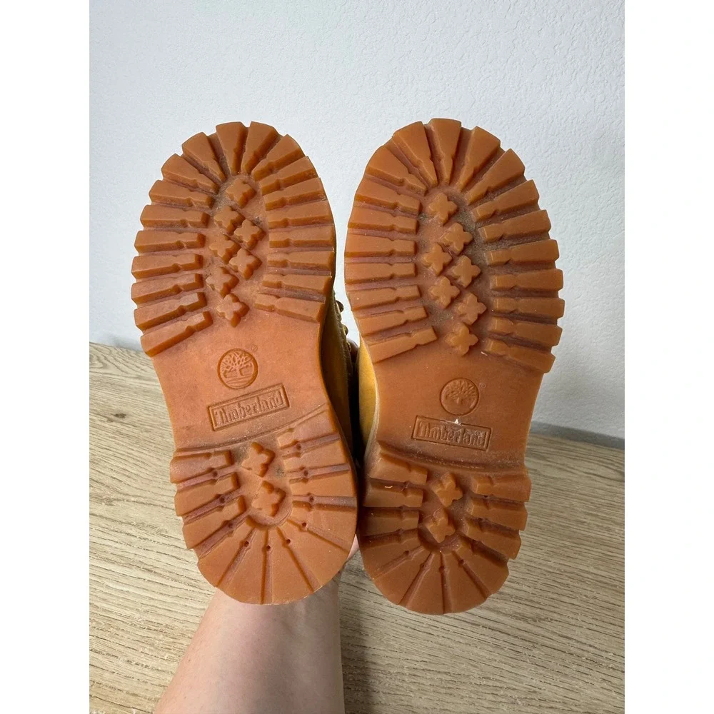 Timberland Wheat Nubuck 6 Inch Waterproof Premium Boots Toddler 8.5‎ M Outdoor